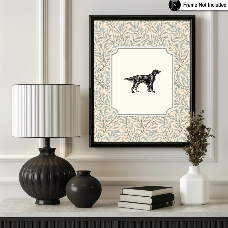 Setter irlandais, Unframed, Poster, 12"H x 16"W