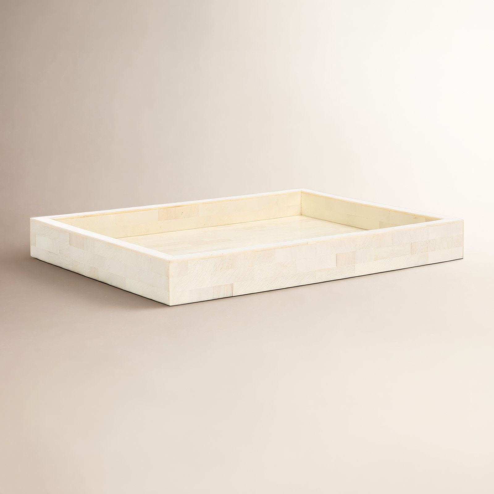 Resin Rectangle Decorative Tray