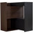Expandable Swivel Shoe Cabinet with 1 Drawer, 90 Degree Corner Cabinet, Multifunctional Storage Combination Cabinet