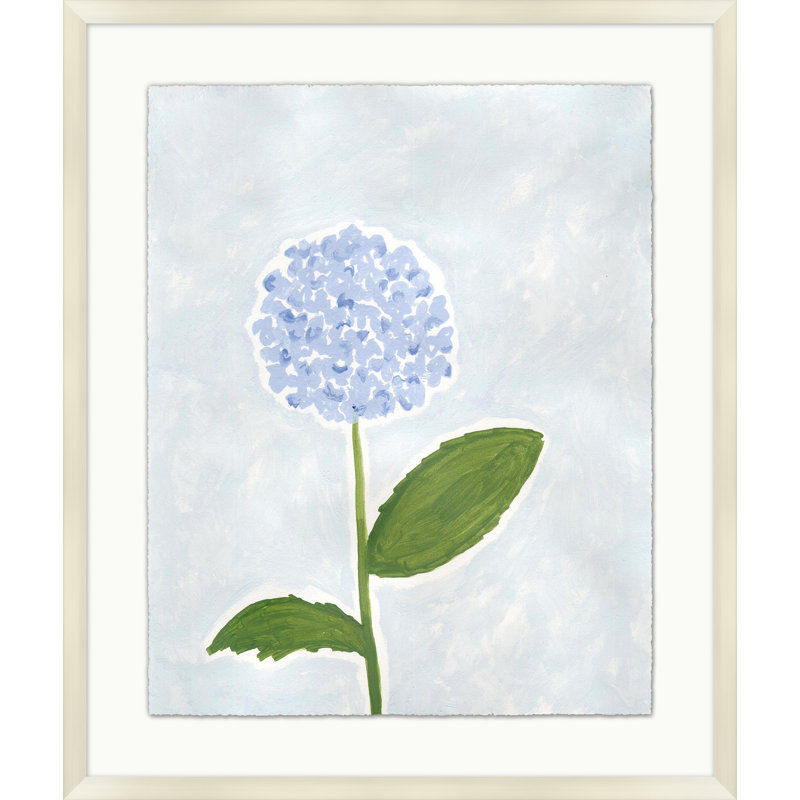 " Periwinkle Floral Study 1 " by Lillian August