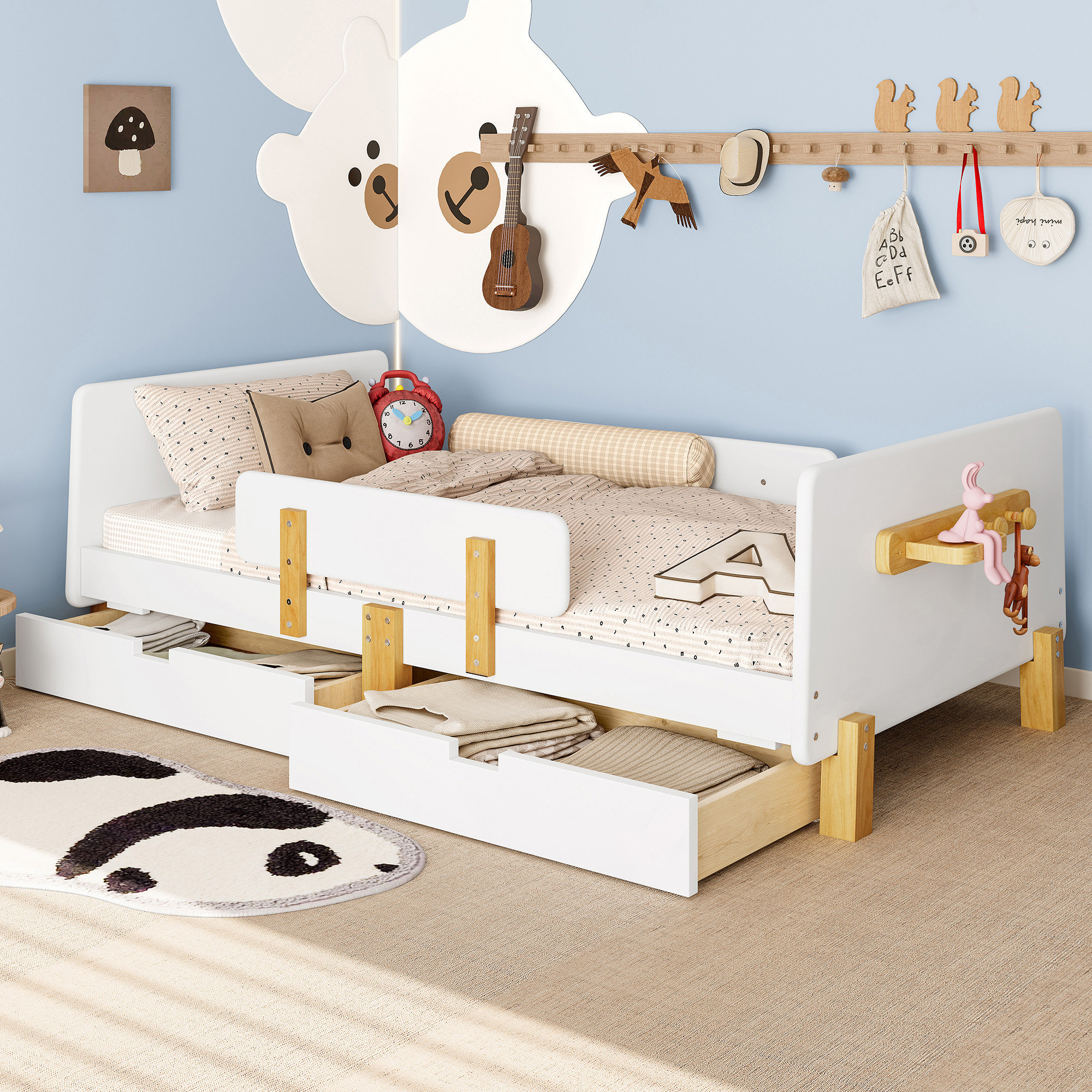 Trent Solid Wood Bed