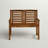 Ponce Solid Wood Acacia Outdoor Bench
