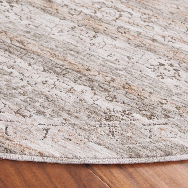 Kynlee 100 Performance Oriental Rug, Round 6'3"