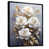Toile avec cadre flottant noir