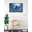 «Delight Of Life Ocean Orcas» sur papier