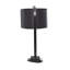 Lampe de table noire 27,5 po Bryston