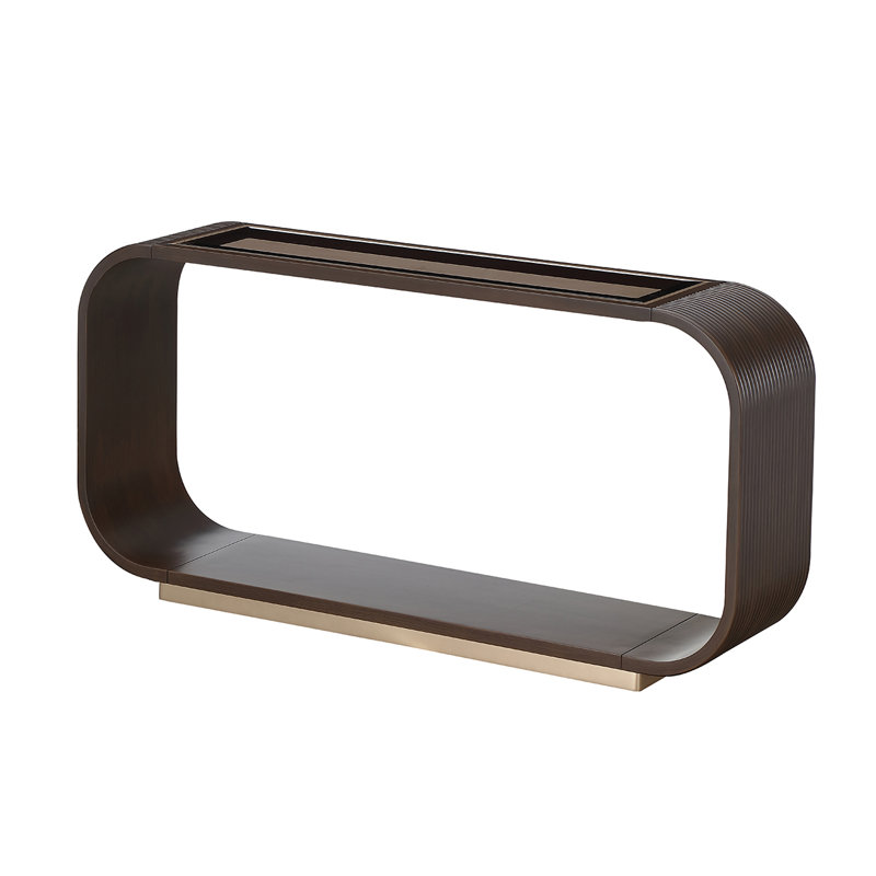 West Kensington Console Table, Espresso Wood