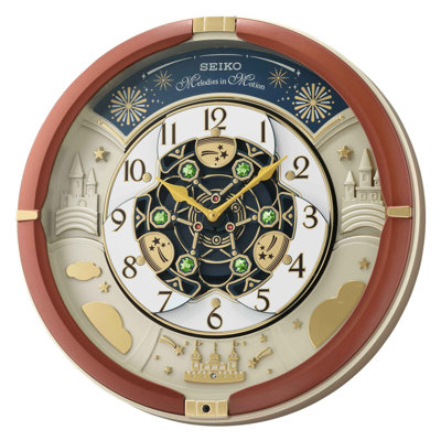 Seiko QXM378BRH MIM-Wall, Quartz, Brown