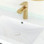 Meuble-lavabo mural simple vasque de 90 cm (35,4 po) avec dessus en résine-1115731551