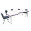 Table d'activité thermofusionnée 48 "x 72" avec pieds réglables standard-113909061