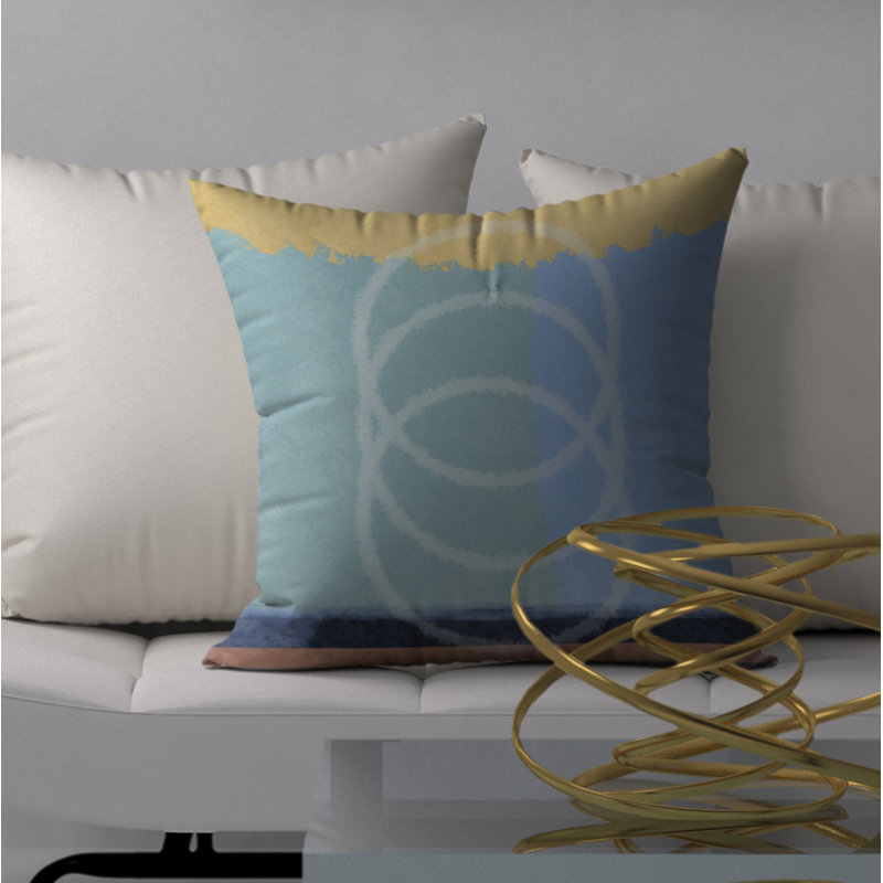Housse de coussin carrée attamore, H 24 po x l 24 po