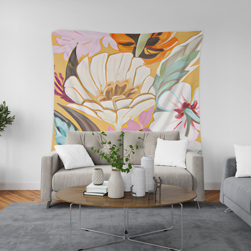 Tapisserie murale, H 80 po x l 68 po