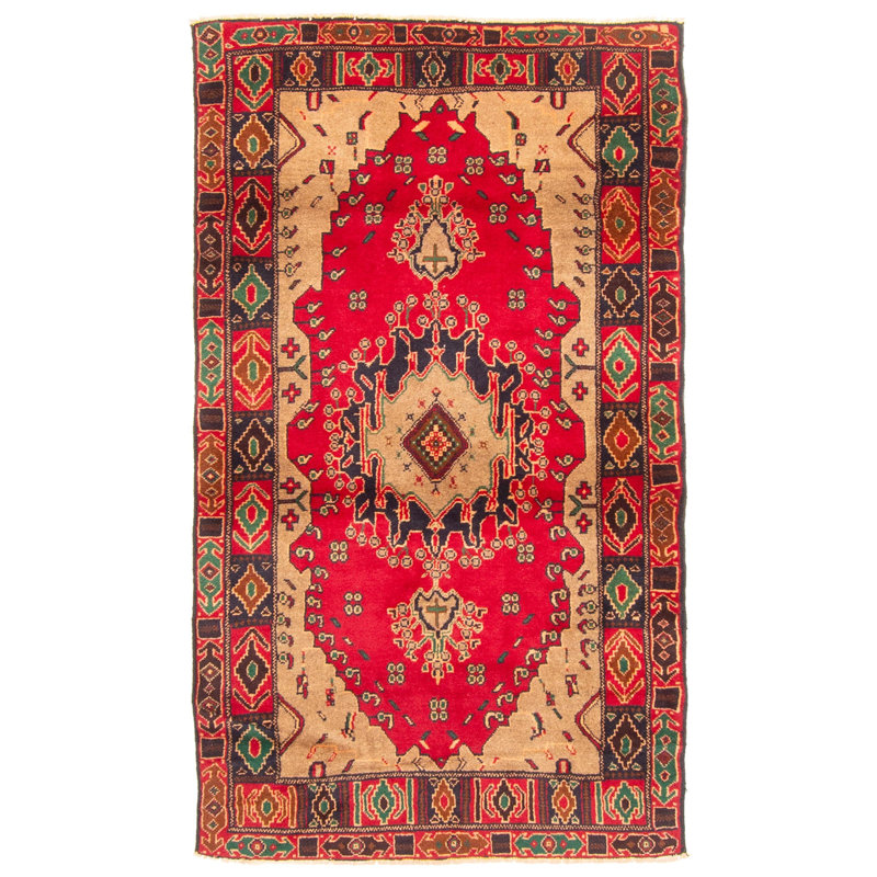 Wyatt Red Rug 3'1" x 5'3"