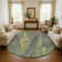 Premium Machine Washable Lampkins AMF1648 Abstract Rug