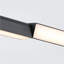 Luminaire suspendu linéaire à 1 lumière pour îlot de cuisine à DEL