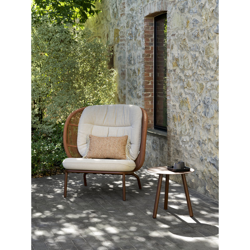 Lilo Outdoor Round Table, 11.81" H x 26.77" W x 26.77" D