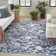 Cierra Machine Washable Cotton Area Rug with Non-Slip Backing