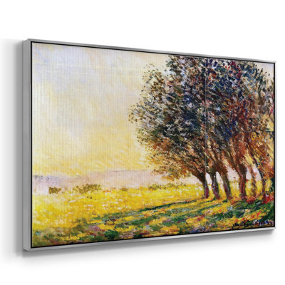" Willows At Sunset, 1889 "