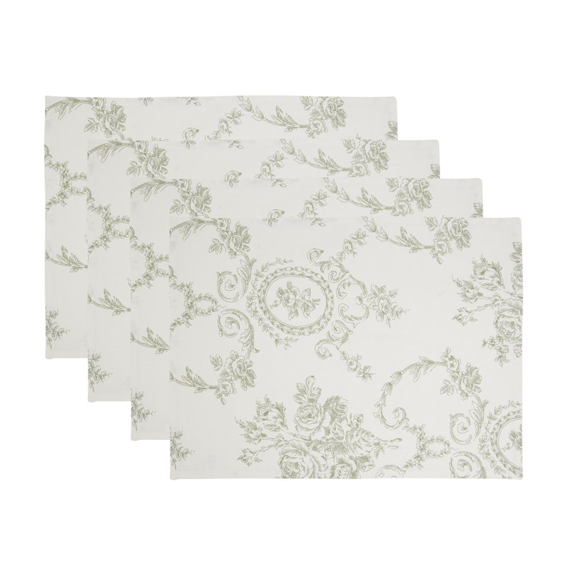 Napperon Floral, Vert
