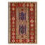 One-of-a-Kind 4'1" X 6' Hand Knotted Area Rug