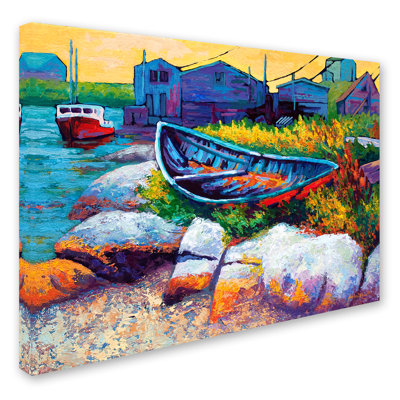 «Kucera Judy East Coast Boat Faa», reproduction sur toile tendue Kucera