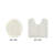 Moriceau 100% Cotton Tufted Reversible Contour Mat with Toilet Lid Cover Machine Washable Extra Soft & Absorbent 2 Piece Premium Bathroom Rug Set-114292965