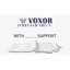 Coussin de bain complet pour baignoire, tapis de coussin de baignoire épais avec support pour le cou, le dos et le soutien lombaire - Accessoires de salle de bain spa de luxe, blanc