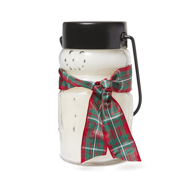 Bougie parfumée bébé bonhomme de neige