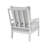 Millissa Spindle Solid Wood Accent Armchair with Upholstered Thick Cushion and Back-1557097263