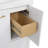Blanche 48.5'' Single Bathroom Vanity with Cultured Marble Top-2102798418
