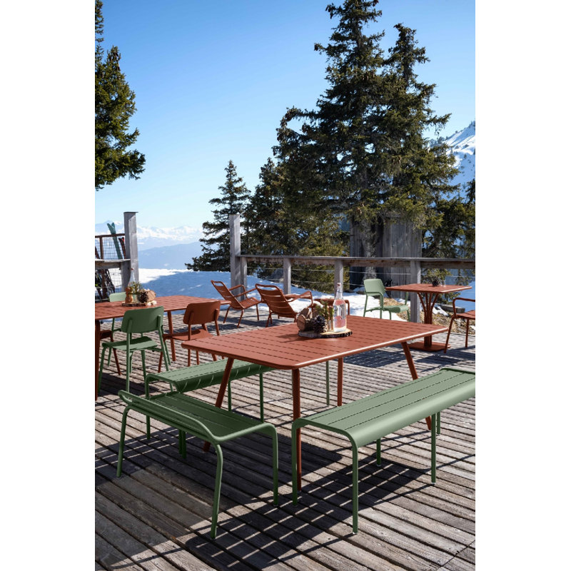 Studie Outdoor Dining Side Chair, Latte Beige