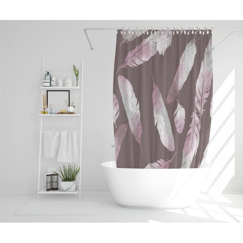 Brownlow Polyester Shower Curtain Set