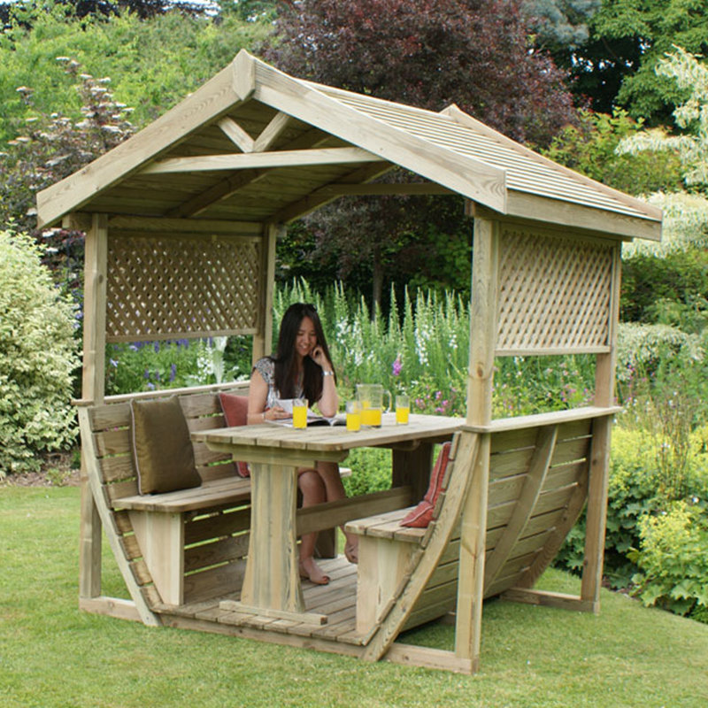 Marriott Solid Wood Outdoor Bench