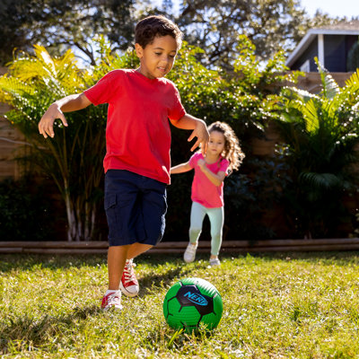 NERF Kids Foam Mini Soccer Ball - Proshot Youth Soccer Ball - 7" Indoor + Outdoor Ball For Kids + Toddlers 
