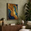 Gilded Flows Abstract - Wrapped Canvas-1478828393-1478828396