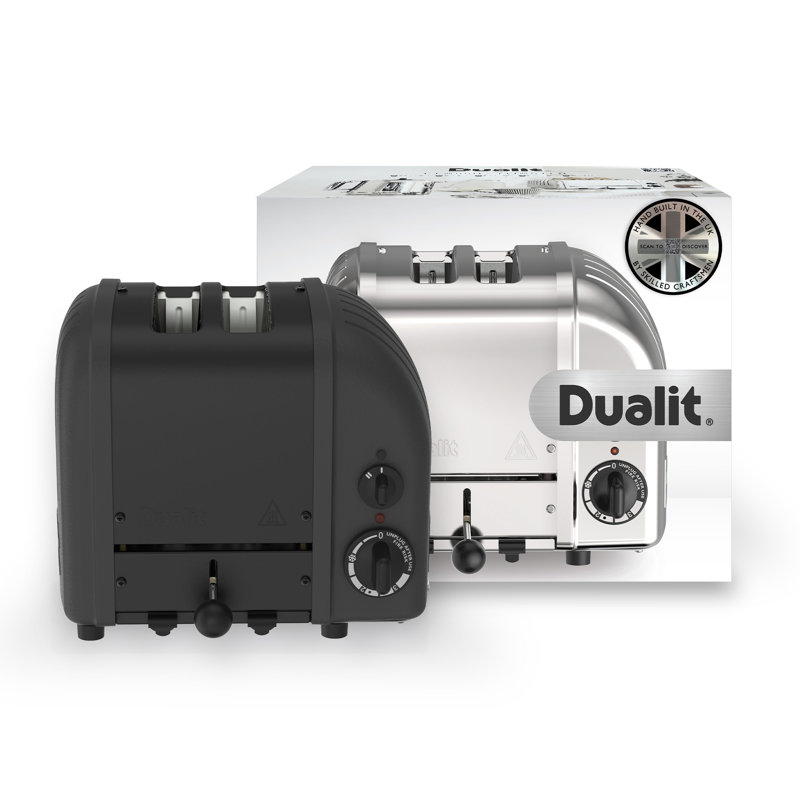 Dualit Stealth Edition Classic Toaster, 2 Slot
