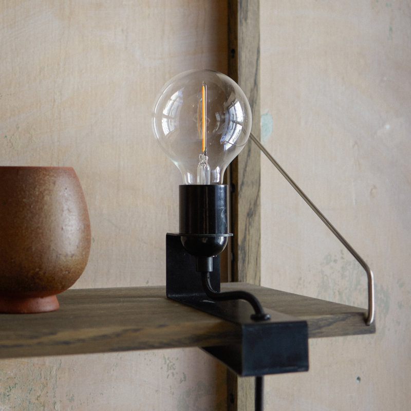 4.3'' Black Table Lamp