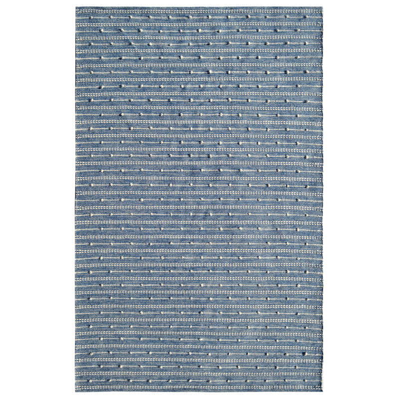 Hoyle Performance Striped Indoor Rug, Rectangle 8' x 10'
