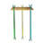 Ski Racks Bamboo Wall Mounted Required Multi-Use Ski/Snowboard Rack