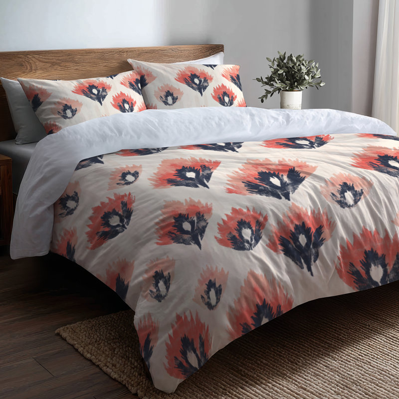 Ensemble d'édredon 4 pièces French Country, King Comforter + 3 Additional Pieces