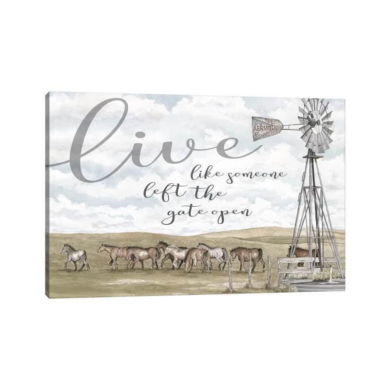 Live Like Someone by Cindy Jacobs - Print on Canvas, Wrapped Canvas, 66.04 cm H x 45.72 cm W x 1.91 cm D