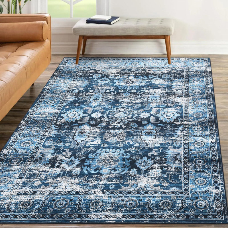 Grand tapis lavable 9 x 12