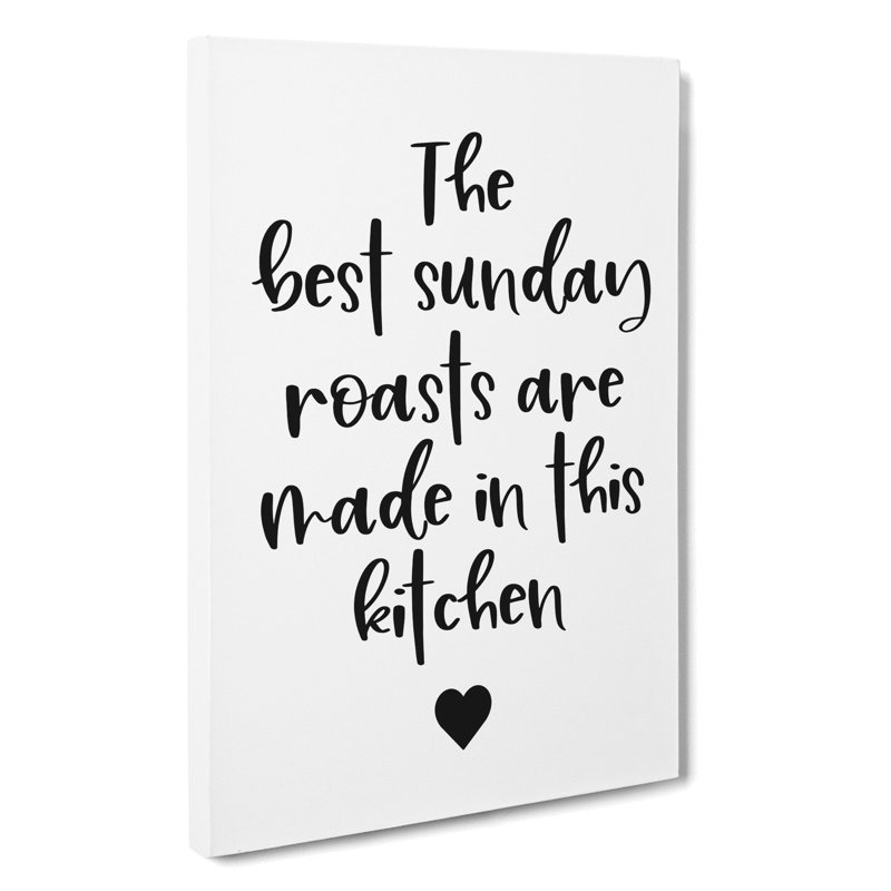 Sunday Roasts - Wrapped Canvas, 60cm H x 40cm W x 3cm D