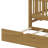 Platform Bed With Guardrail And Trundle-1595117866