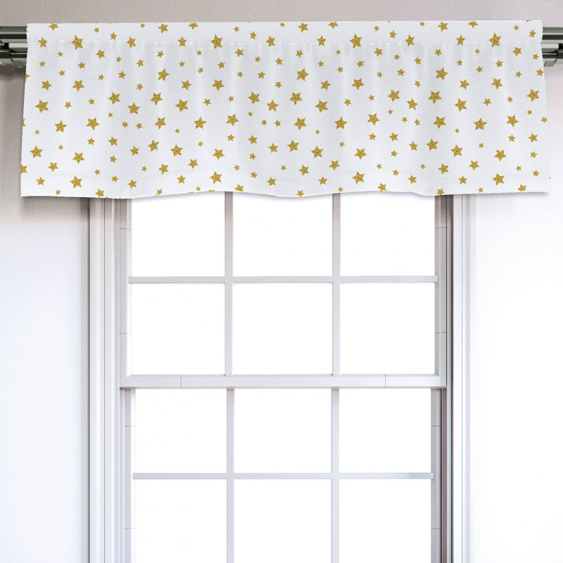 Sateen Ruffled Window Valance
