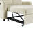 53.9" Modern Loveseat Pull-Out Sofa Bed With Cup Holders, Phone Holder & 3 Charging Ports-1284194038