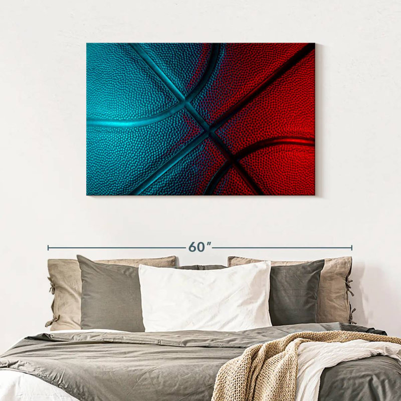 Texture de basketball Sireci, H 30 po x l 45 po