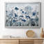Antique World Map Grid II - peinture sur toile encadrée-1194646172-1194646175