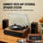 Portable Decorative Record Player with Bluetooth