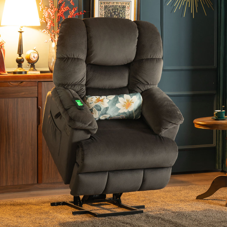 Wade Logan® Anyri 30'' Wide Power Lift Assist Standard Recliner with Heated  Cushion, Wayfair in 2023